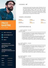 7 ventajas de usar un modelo curriculum vitae rapidez : Modelo De Curriculum Moderno Para Descargar Plantilla Cv Polar