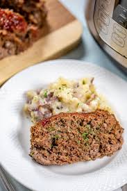 A quick casserole using leftover ingredients turns meatloaf, pasta, 2 kinds of cheese, and spices into a whole new meal. Instant Pot Meatloaf And Mashed Potatoes A Mind Full Mom