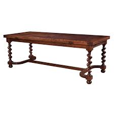 Please select finish to add to cart please select all finishes please select size first please select option first select quick ship or customize tab. Refectory Table With Barley Twist Legs Mackenzie Dow