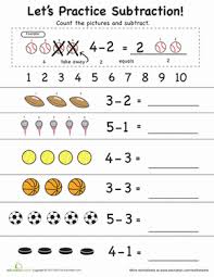 Beginning Subtraction 1 To 5 Worksheet Education Com Subtraction Worksheets Subtraction Activities Addition Worksheets
