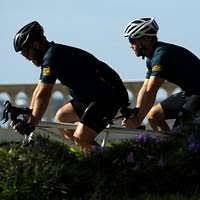 US Air Force SENIOR AIRMAN Terry Birnell, a volunteer crossing guard,  provides a friendly face