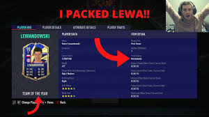 Lewandowski toty 2021.robert lewandowski fifa 21 98 rated toty in game stats, player review and comments on futwiz. I Packed Toty Lewandowski Fifa 21 Ultimate Team Youtube