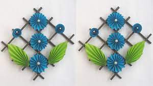 Maybe you would like to learn more about one of these? Diy Wall Decoration Idea How To Make Paper Wall Hanging For Home Decoration Paper Crafts Youtube