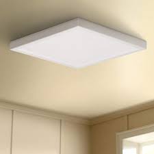 Pancake Disc 5 1 2 Square White Led Outdoor Ceiling Light 61x49 Lamps Plus