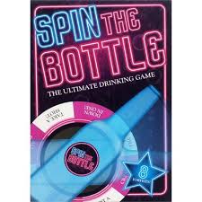 A bottle is placed on the floor in the center of the circle. Spin The Bottle Game The Works