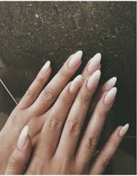 You have achieved round nail glory. Acrylic Almond Nails Short Almond Nails Long Almond Nails 2019 Natural Almond In 2020 Rounded Acrylic Nails Almond Acrylic Nails Long Almond Nails