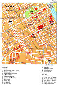 This map was created by a user. 18 Top Rated Tourist Attractions In Nashville Planetware