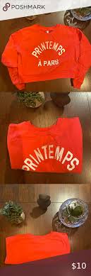 Decouvrez heures de fonctionnement h&m dans paris. Divided Printemps A Paris Cropped Sweatshirt Sweatshirts Sweatshirt Tops Crop Sweatshirt