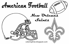They are currently members of the southern division of the national football conference (nfc) of. Saints Football Coloring Pages For Kids