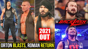 Wwe royal rumble 2021 is scheduled january 31, 2021 from inside the wwe thunderdome at tropicana field in st. Jinder Out 2021 Roman Reigns Return Orton Blasts Backlash 2020 Aj Styles Vs Paul Heyman Drew Youtube
