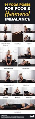 11 Yoga Poses For Pcos Hormonal Imbalance Easy Yoga Workouts Yoga Poses Yoga Fitness