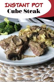 Check spelling or type a new query. Instant Pot Cube Steak Tender Delicious Sula And Spice