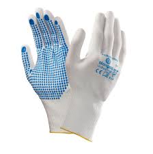 ansell picolon confort pvc dots palm coating work gloves