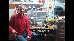 Mitchell Epic 2000 Freshwater Fishing Reel How To Take Apart And Service Youtube
