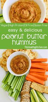 Peanut Butter Hummus This Healthy Kitchen Recipe In 2020 Veggie Crackers Healthy Kitchen Whole Food Recipes