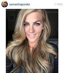 •not run by sam• samantha ponder (née steele). Samantha Ponder Pretty Hair Color She Is A Sportscaster Formerly Samantha Steele Who Married Former Vikings Quarterback Hair Pretty Hair Color Hair Junkie