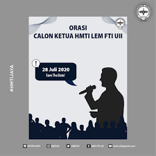 Jawablah dengan bijak dan pikirkan dengan matang. Himpunan Mahasiswa Teknik Industri Uii Orasi Calon Ketua Himpunan Assalamualaikum Warrahmatullahi Wabarakatuh Industriale Besok Akan Diadakan Orasi Dari Calon Ketua Himpunan Hmti Lem Fti Uii Diharapkan Kedatangan Untuk Anggota Agar Anggota