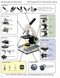 Compound microscope parts, functions, and labeled diagram. Microscope Option Guide Bap Equipment Ltd Microscope Manualzz