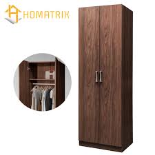 When you live in a small space you need all the storage you can get. 2 Door Wardrobe Wooden Small Wardrobe Single Room Bedroom Clothes Cabinet Simple Minimalist Nordic Modern Design 2326 Shopee Malaysia