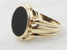 Black And Gold Ring Mens Vintage Mens Gold Onyx Ring 10k Yellow Gold Black Onyx Ring Men S Gold Ring Size 10 Black Onyx Ring Men Mens Gold Rings Onyx Ring Men