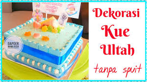 Cara membuat hiasan rumput pada kue. Dekorasi Kue Tanpa Spuit Cek Bahan Bangunan