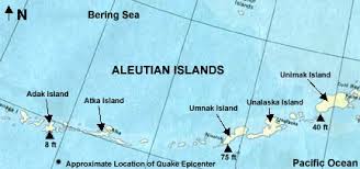 It is the easternmost island in the aleutians and, with an area of 1,571.41 square miles (4,069.93 square kilometers). 1957 Aleutians Tsunami Western States Seismic Policy Council