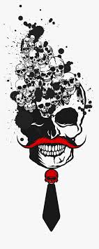 Les têtes de mort font partie intégrante de la culture mexicaine et en particulier dans l'art. Tee Shirt Tete De Mort Hipster Crane Skull Moustache Illustration Hd Png Download Transparent Png Image Pngitem