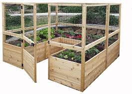 Ideas for building cheap garden fences for enclosing your vegetable plot. Amazon Com Outdoor Living Today Raised Garden Bed 8 X 12 With Deer Fence Kit Garden Outdoor