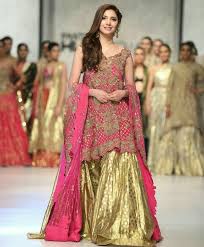 Mahira Khan In Omer Sohail Pakistani Bridal Dresses Mahira Khan Dresses Pakistani Dress Design