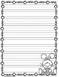 Ichild offers a range of activities, which include themed easter printables. Easter Themed Writing Paper By Sanderson S Social Studies Tpt Writing Paper Template Writing Paper Easter Writing