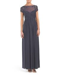 Illusion Bodice Power Mesh Dress Formal T J Maxx Formal Dresses Mesh Dress Dresses