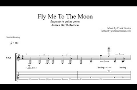 Fly Me To The Moon Tab Fingerstyle Guitar Tab Pdf Guitar Pro Youtube Fingerstyle Guitar Guitar Sheet Music Guitar Tabs