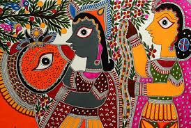 Black And White Painting Easy For Kids Easy Madhubani Paintings In Black And White For Kids Google Search Madhubani Painting Madhubani Art Art