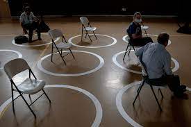 It has coil springs and foam in its cushions, and the chair is covered in a polyester blend fabric that comes in more than 20 colors. What Joe Biden S Event Was Like The New York Times