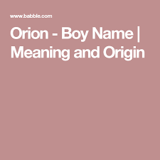 Baby Names And The Meaning Of Names From A To Z Disney Family Names With Meaning Boy Name Meanings Names