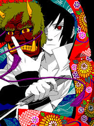 This Pic Of Sasuke Looks Almost Like Clamp Drew It I Actually Thought It Was Watanuki From Xxxholic At First Glance Anime Manga Anime Naruto Art