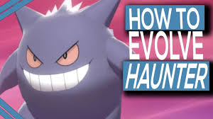 how to evolve haunter into gengar in pokemon sword shield