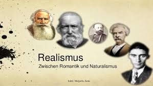 Vliv rozvoje přírodních a technických věd, filozofie (zvláště pozitivismu ⇒ auguste comte: Realismus Literatur