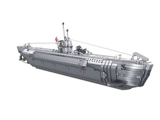 Revell Brick System „Das Boot“ – U-96 Klemmbaustein-Modell