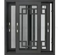 [Hot Item] Moderno diseño personalizado de alta seguridad de la ventana  corrediza de aluminio ventana antirrobo