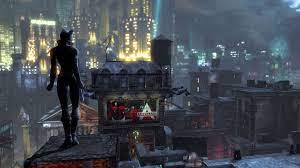 The culprit seems to be harley quinn, having escaped custody and undergone extreme mental stress following her recent loss. Batman Arkham City The Catwoman Epilogue