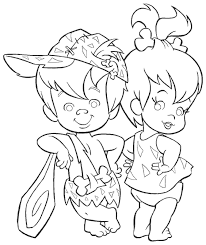 Dogs love to chew on bones, run and fetch balls, and find more time to play! Pebbles And Bambam Coloring Pages Download And Print For Free