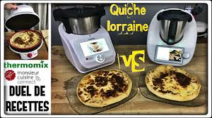 Duel De Recettes Quiche Lorraine Thermomix Tm6 Vs Monsieur Cuisine Connect Par Sand Cook Look Youtube