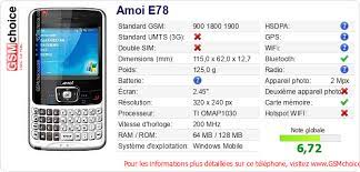 Amoi E78 :: GSMchoice ...
