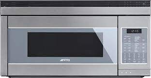 The ge pvm9179skss over the range convection microwave oven performs the job of three appliances, helping free up counter space in your kitchen. Amazon Com Smeg 30 Linea Design Over The Range Microwave Stainless Steel Appliances