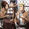 Attack on titans, shingeki no kyojin, mikasa ackerman, eren jeager. 1