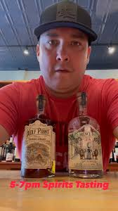 Friday spirits tasting with @wolfpointdistilling! Amendment to the timing,  4-6pm!! I repeat 4-6pm! , #gin #bourbon