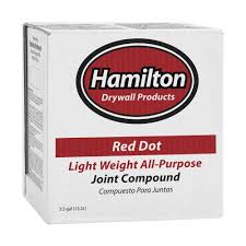 Hamilton Drywall Products 3.5 Gal. Red Dot Lightweight All-Purpose  Pre-Mixed Joint Compound 18045H