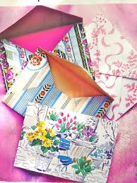 Pretty Cards Envelopes Diy Envelope Gifts Fun Mail