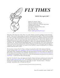 Insecticides supplement but don't replace your work. Pdf Fly Times Issue 58 April 2017